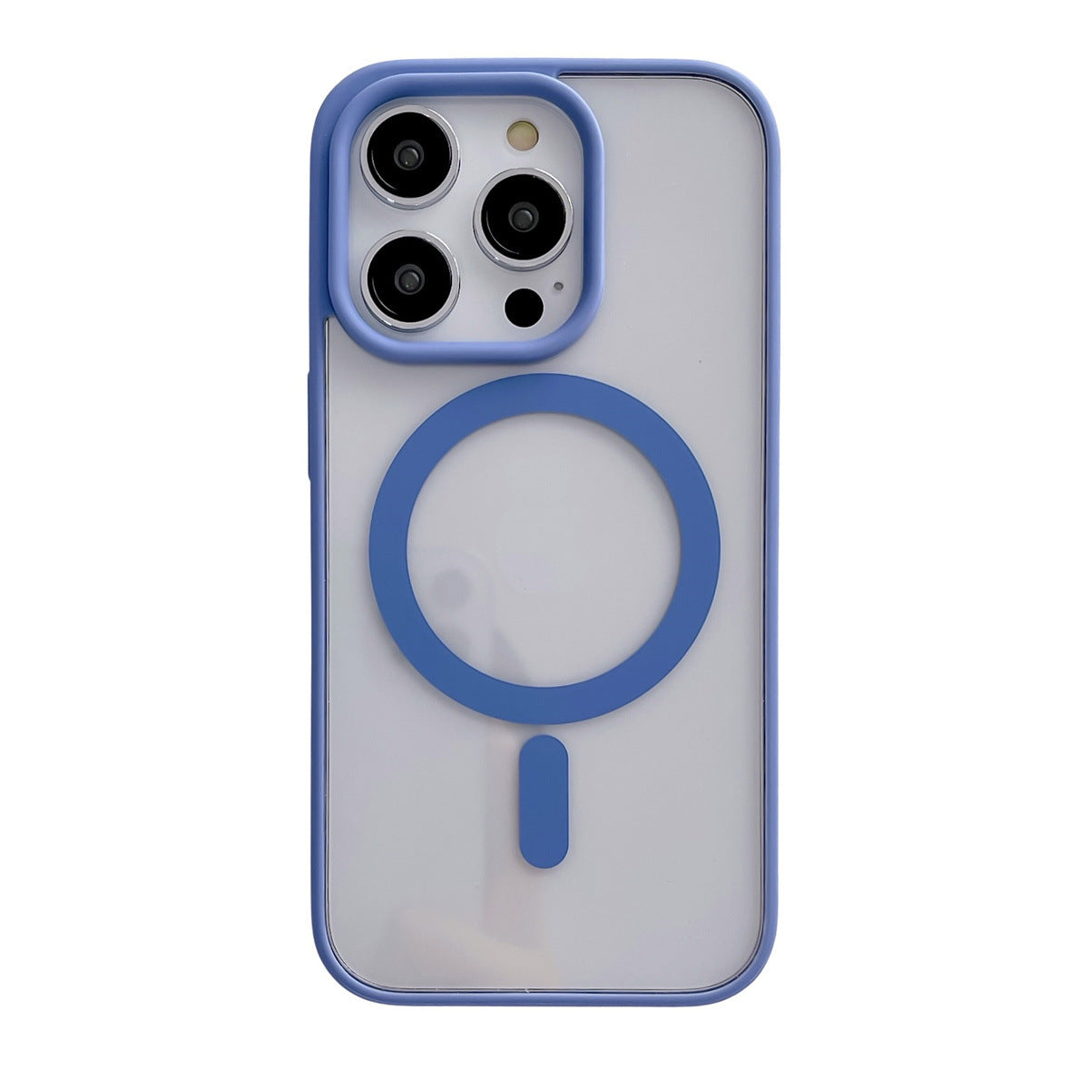 Magnetic Silicone Acrylic Phone Case for iPhone