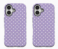 Polka Dot Double Layer Protective iPhone Case